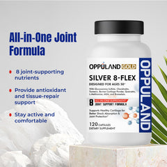 Oppuland Silver 8 Flex capsules close-up for daily joint care