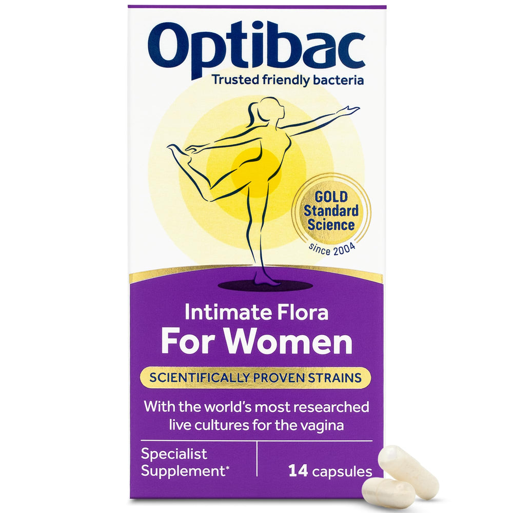OptiBac For Women bottle for daily probiotic use
