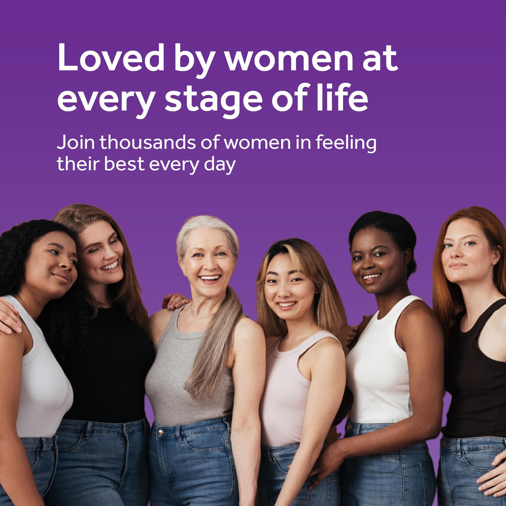 OptiBac For Women on shelf emphasizing shelf-stable design