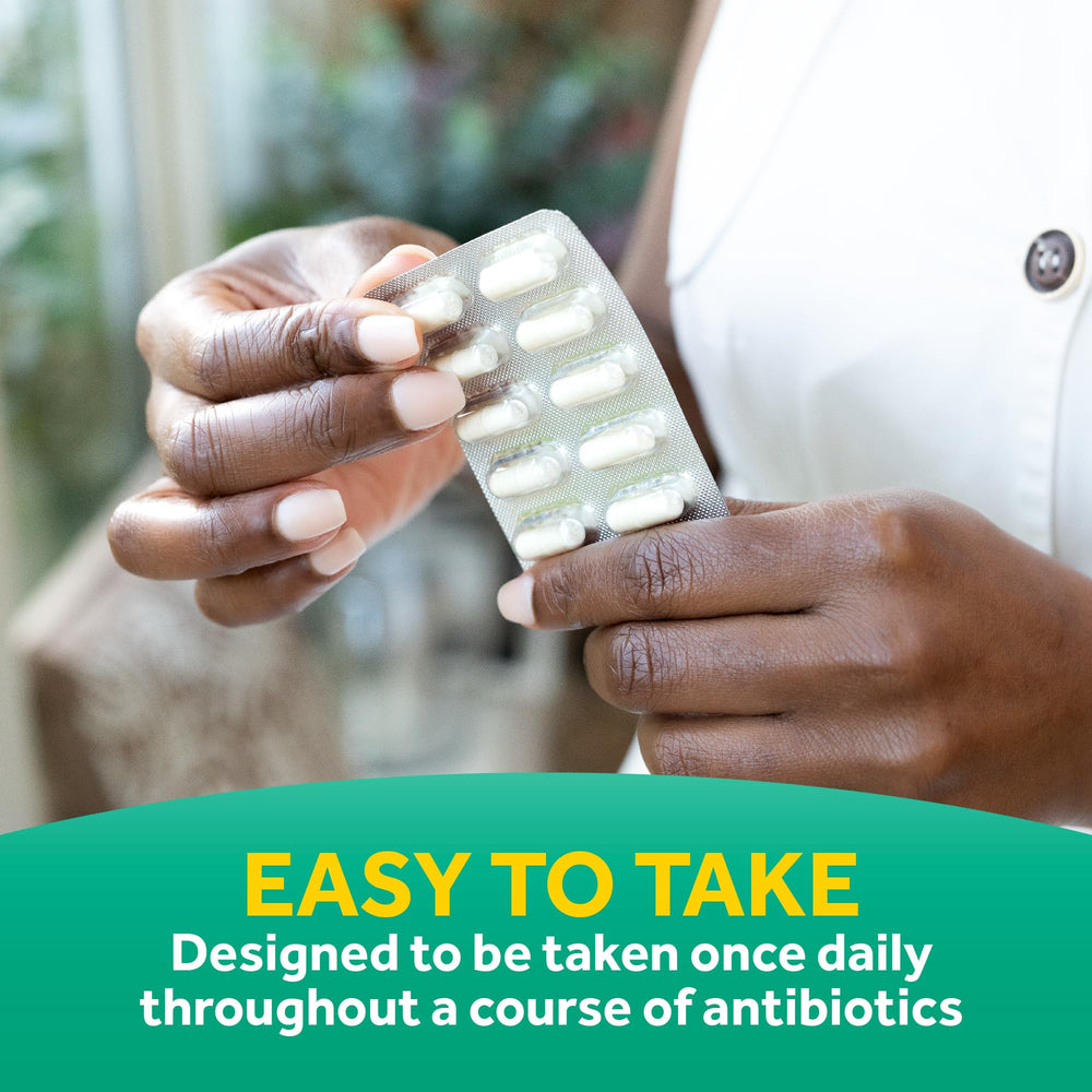 Optibac Probiotics capsules close-up highlight vegan capsules for probiotic support