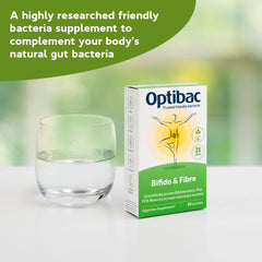 Optibac Probiotics powder dissolving in water showing easy mix