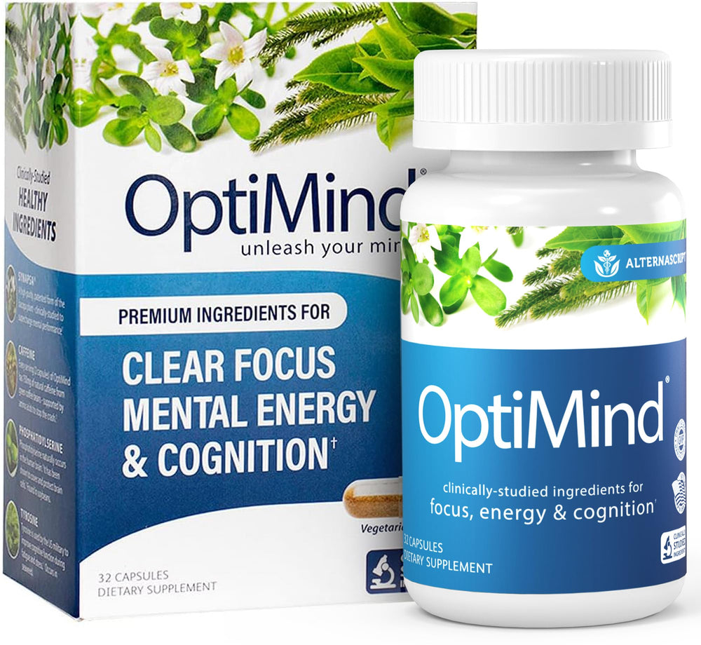 Optimind Synapsa bottle signals memory and focus support.