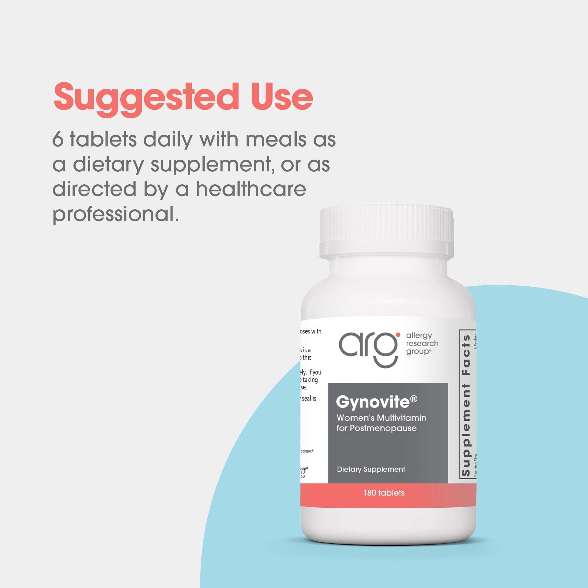 Optimox Gynovite daily-use scene suggesting ongoing postmenopause support.