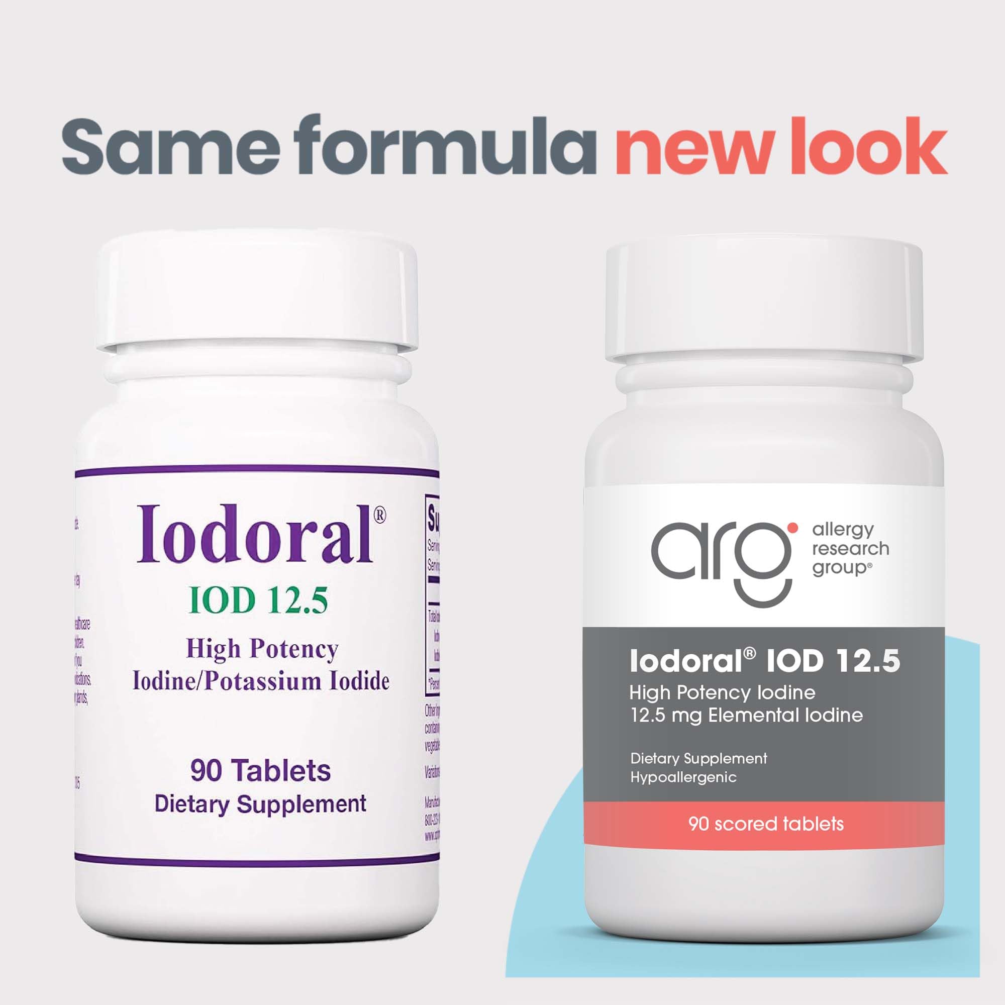 Optimox Iodoral label close-up highlighting gluten and soy-free formulation.