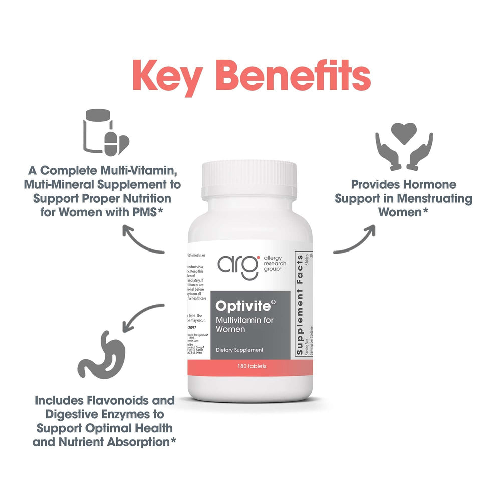 Optimox Optivite PMS bottle open ready to take