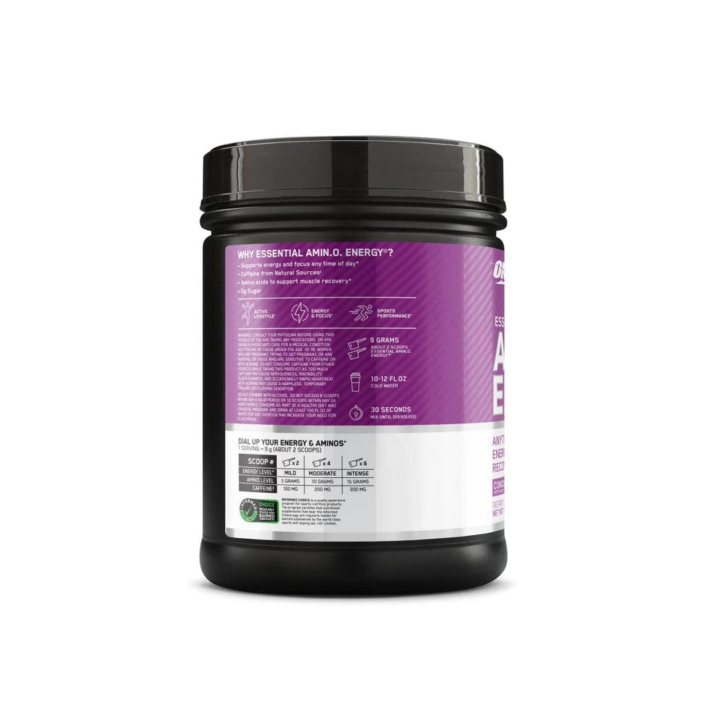 Optimum Nutrition Amino Energy 65 servings tub for daily use
