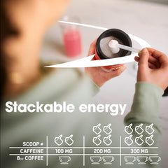 Optimum Nutrition Amino Energy bottle-cap close-up highlights travel-friendly design