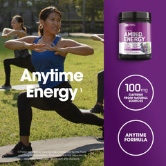 Optimum Nutrition Amino Energy green tea flavor provides alertness during workouts