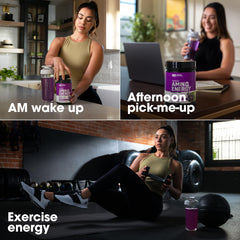 Optimum Nutrition Amino Energy scoop image illustrating easy measuring for quick mixing.