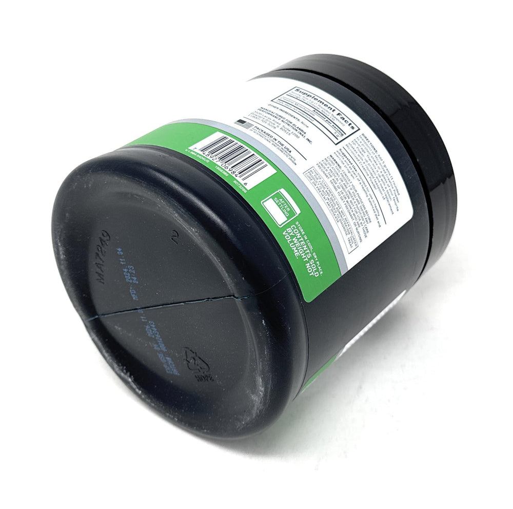 Optimum Nutrition creatine monohydrate powder dissolving easily in liquid.