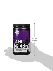 Optimum Nutrition Essential Amino Energy Concord Grape mixed drink glass ready for training
