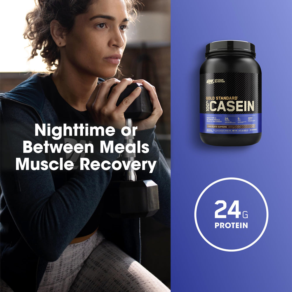 Protein shake as between-meal snack with casein.