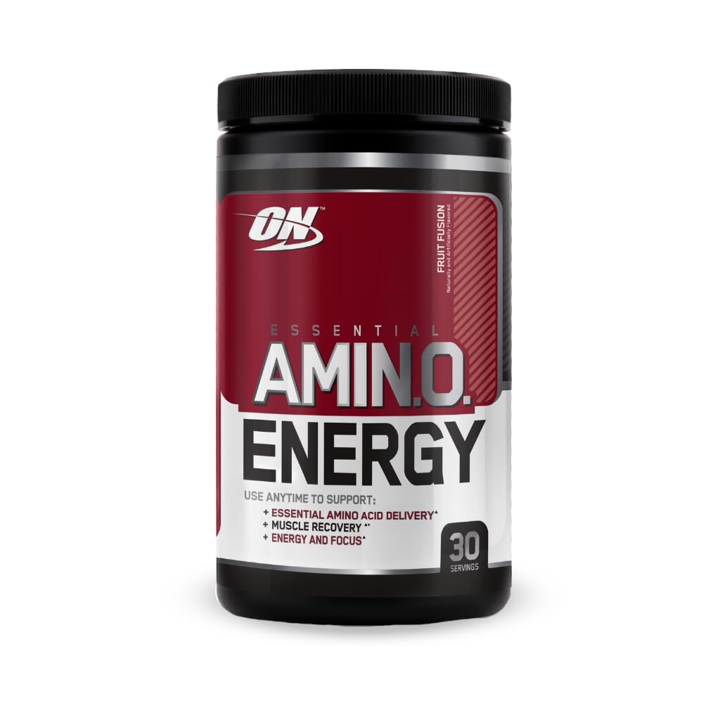 Gold Standard Pre-Workout label showing ingredient highlights and benefits