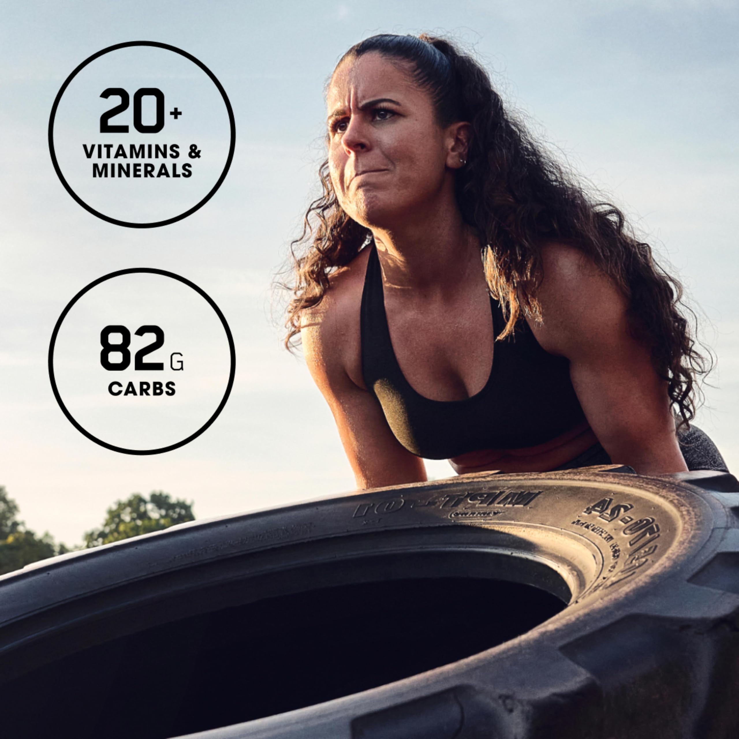 Optimum Nutrition measuring scoop with vanilla powder demonstrates precise dosing for consistent calories