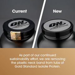 Optimum Nutrition Gold Standard Pro Gainer shake in glass demonstrates creamy texture after workout