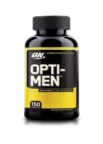 Label panel on Opti-Men highlighting 1,500 IU vitamin D.