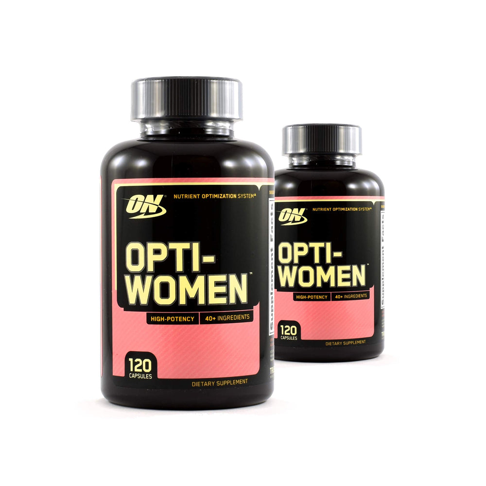 Optimum Nutrition Opti-Women bottle front showing daily vitamin blend.