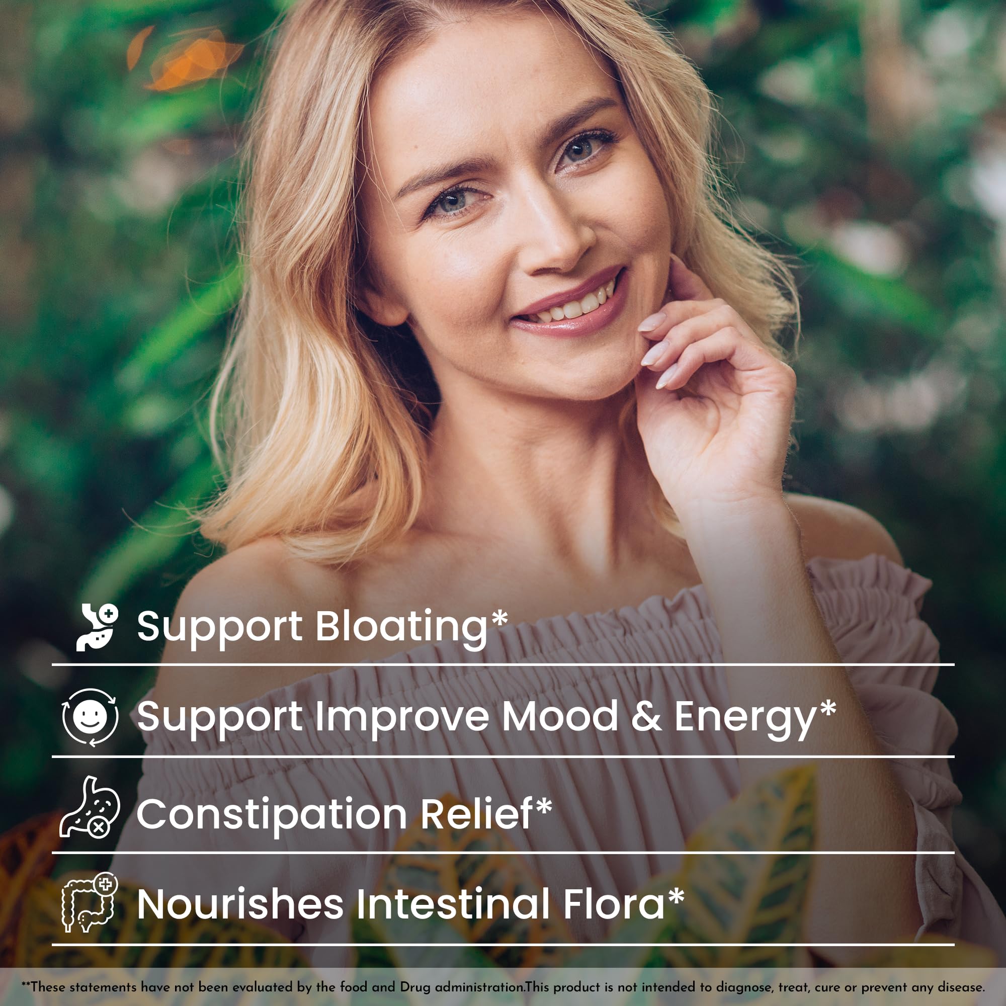 OPTIVIDA 10B CFU probiotic strains capsule supports balanced digestion.