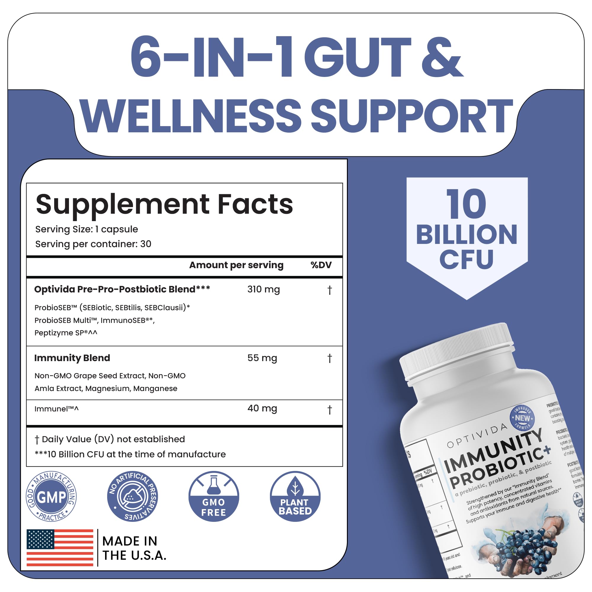 OPTIVIDA minerals and antioxidants tablet conveys nourishing support.