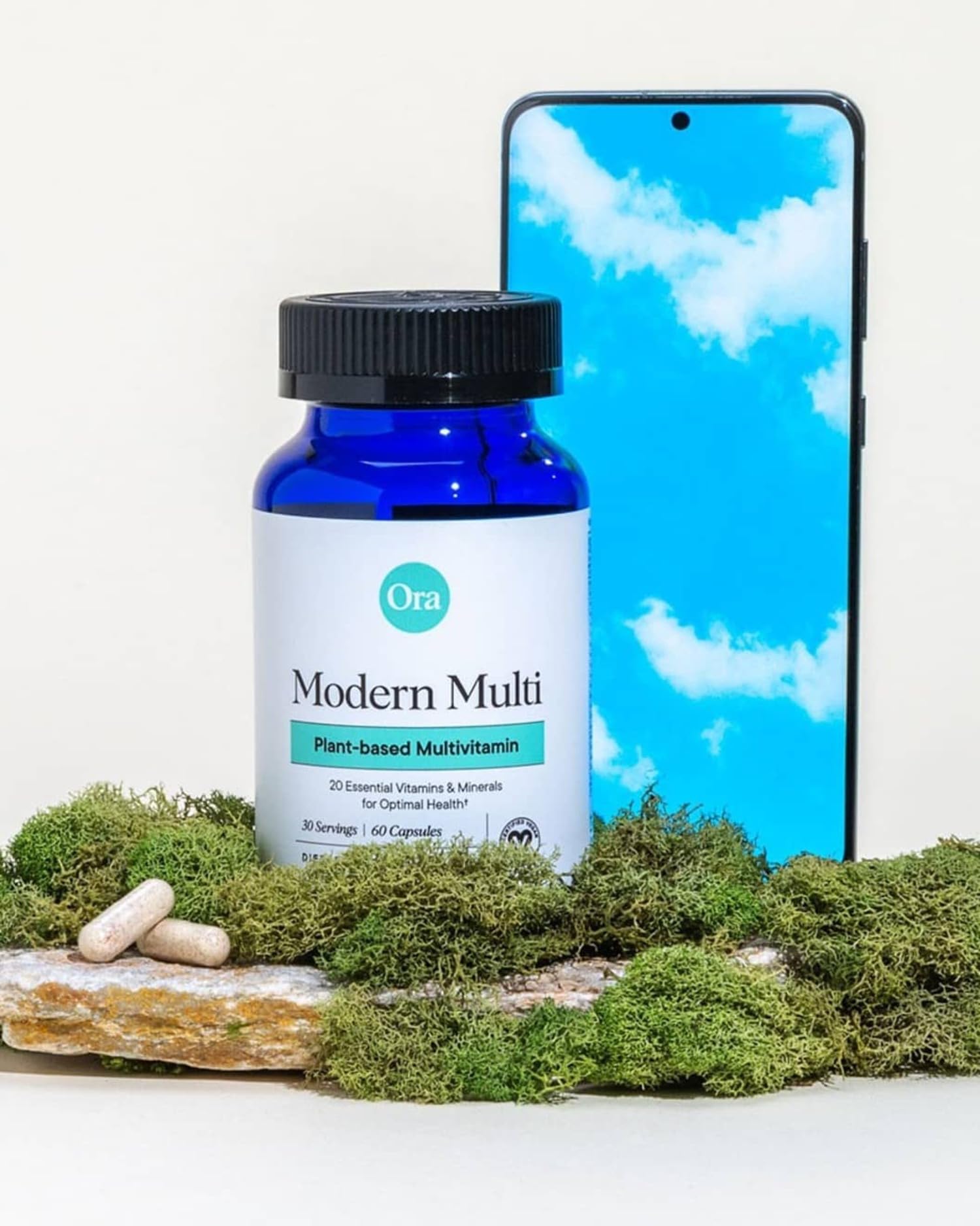 Ora Organic Modern Multi lifestyle shot suggesting energy and glow.