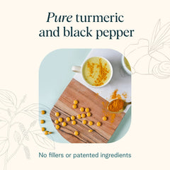 Ora Organic Turmeric Curcumin label highlights organic ingredients and no fillers.