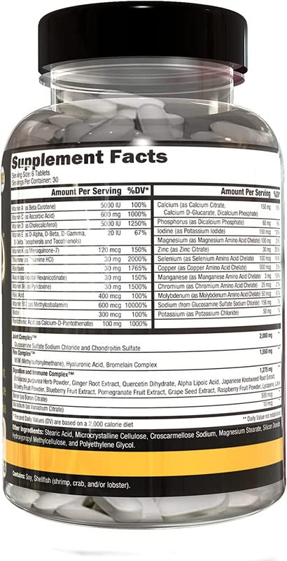 Close-up of Orange Triad tablets designed for recovery and digestion.