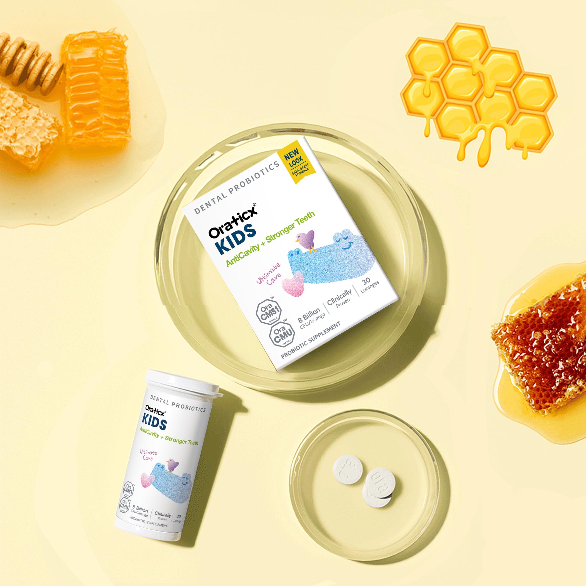 Fresh breath and confident smiles after using OraTicx probiotics.