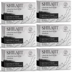 ORBILIVE Shilajit tablets bottle for on-the-go energy support.