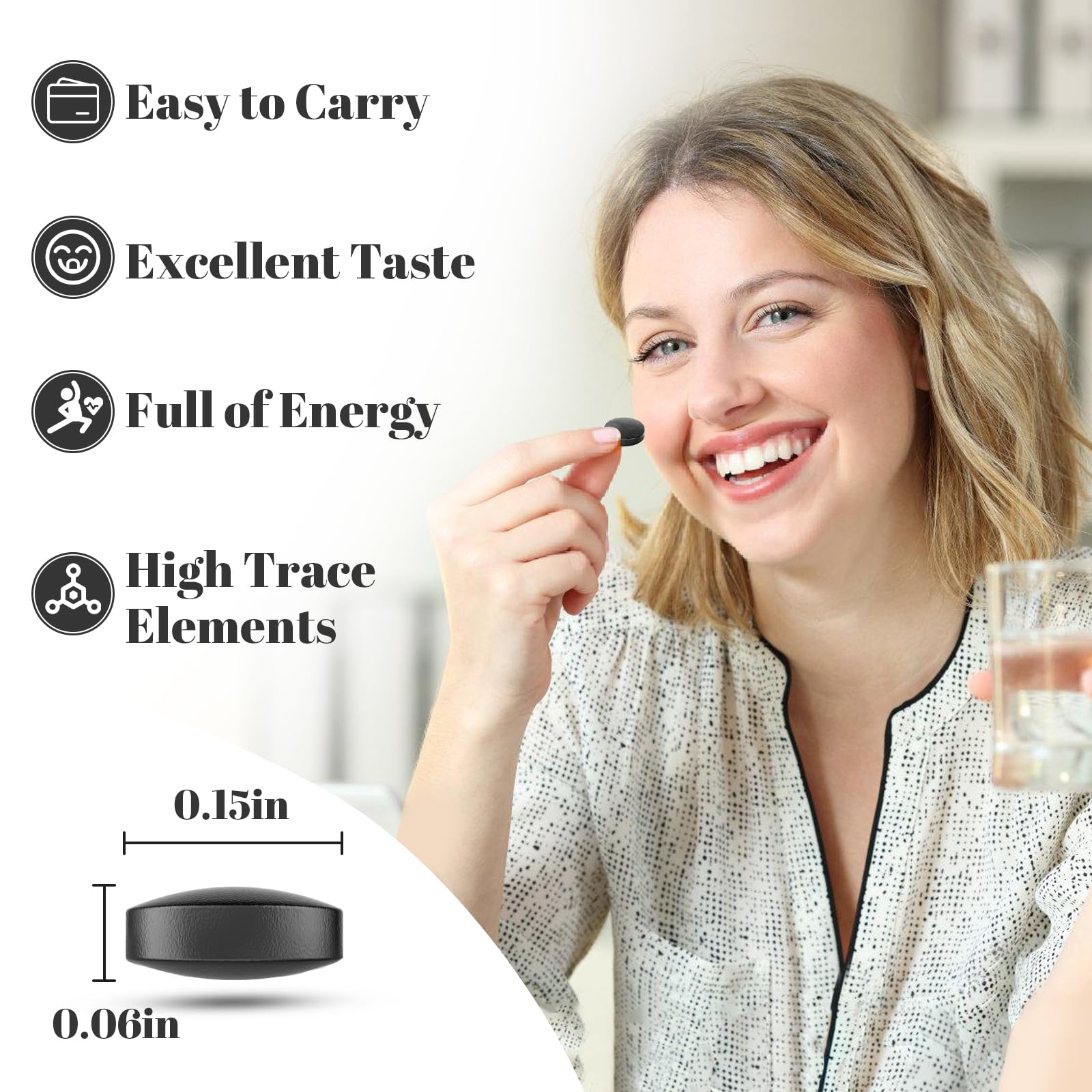 Orbilive Shilajit tablets on-the-go pack demonstrating portable energy support for busy days.