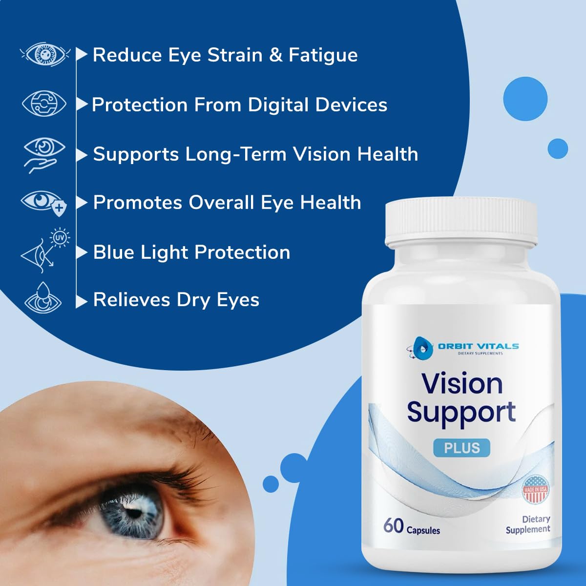 Orbit Vitals veggie capsules offer a gluten-free option.