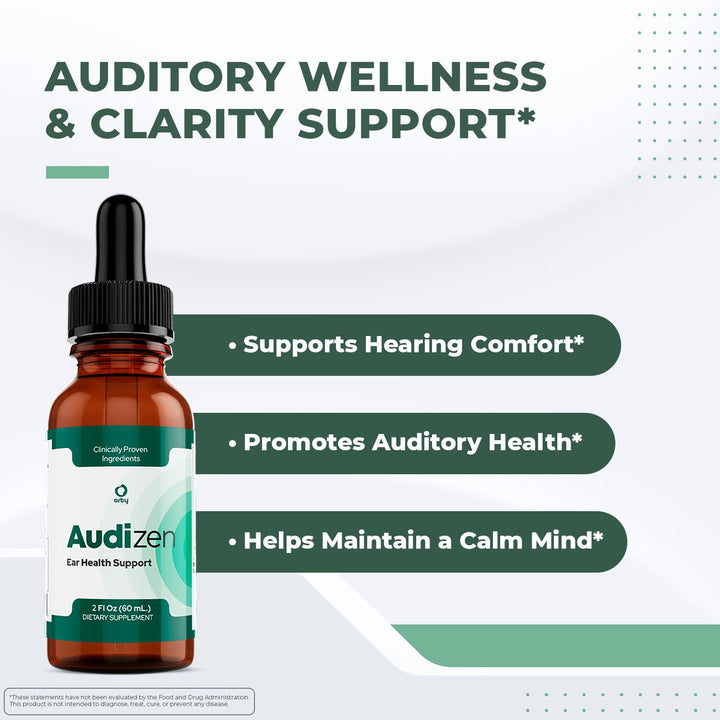 Orby Audizen Drops dropper enables direct dosing or dilution.