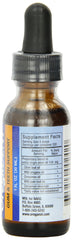 OregaDENT non-GMO label close-up emphasizing chemical-free herbal composition.