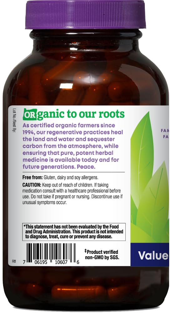 Oregon's Wild Harvest capsules pouring, illustrating easy daily supplementation.