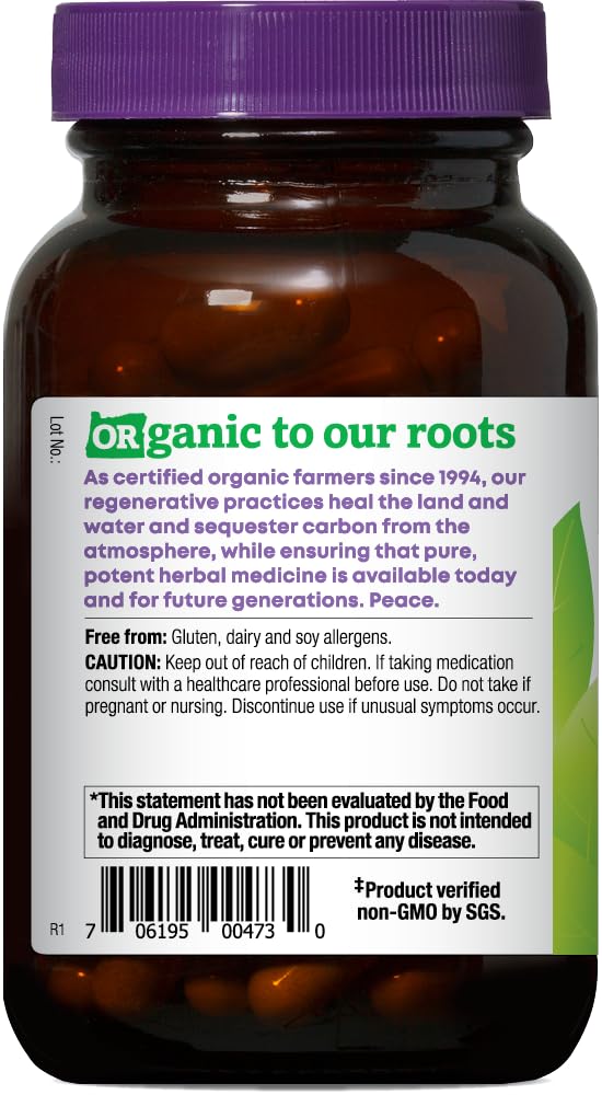Oregon's Wild Harvest label shows USDA Organic certification