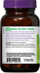 Close-up of Oregon's Wild Harvest Damiana capsules with label, suggesting daily wellness.