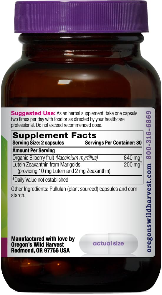 Eyes Love Lutein capsules ready to add to your routine.