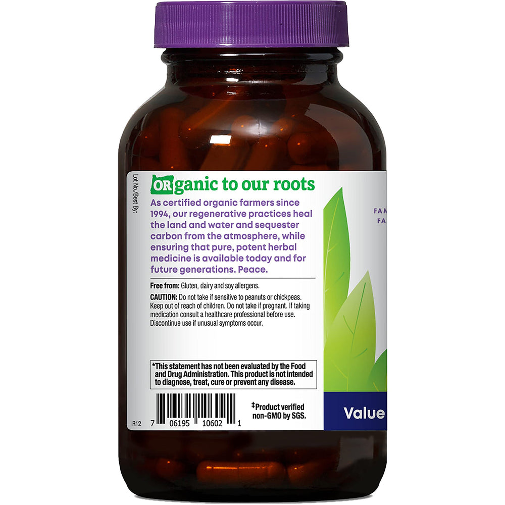 Capsules dispensed from the bottle to support daily nursing.