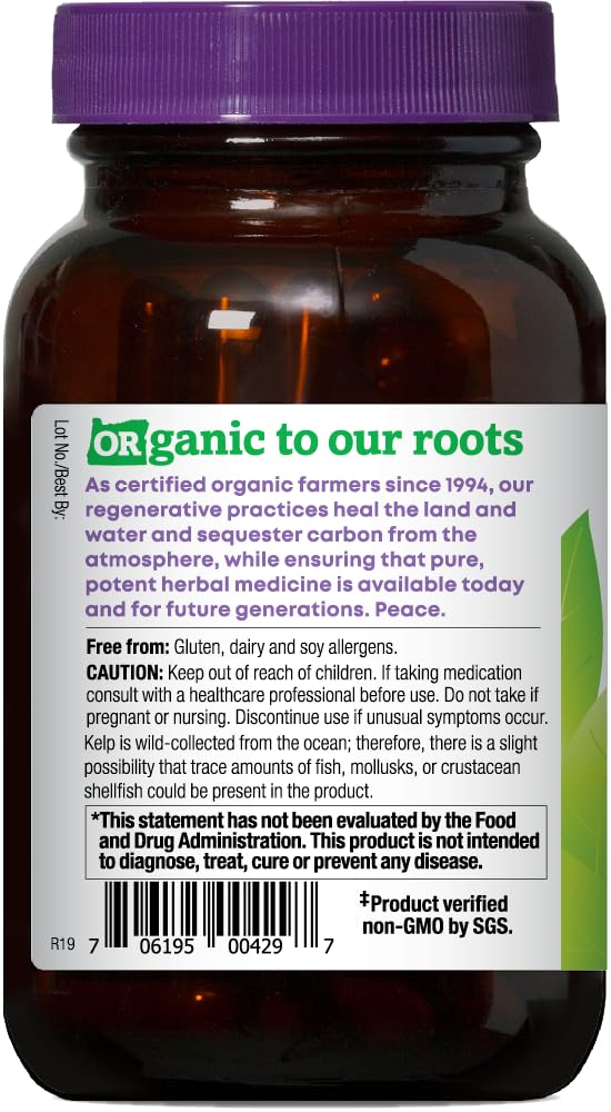 Oregon's Wild Harvest capsules provide easy vegan supplementation.