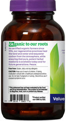Oregon's Wild Harvest Milk Thistle seed powder and capsules on a clean kitchen counter