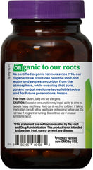 Oregon's Wild Harvest organic valerian skullcap and hops blend close-up, emphasizing calming herbal ingredients