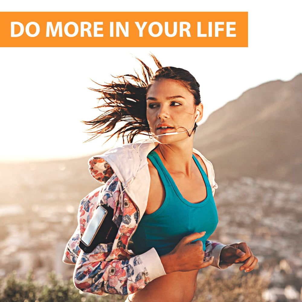 Orgabay bottle close-up demonstrates easy daily use routine.