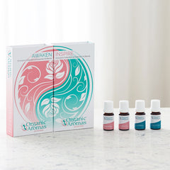 Organic Aromas Elements Meditation bottle promotes calm focus and mindful ambiance.