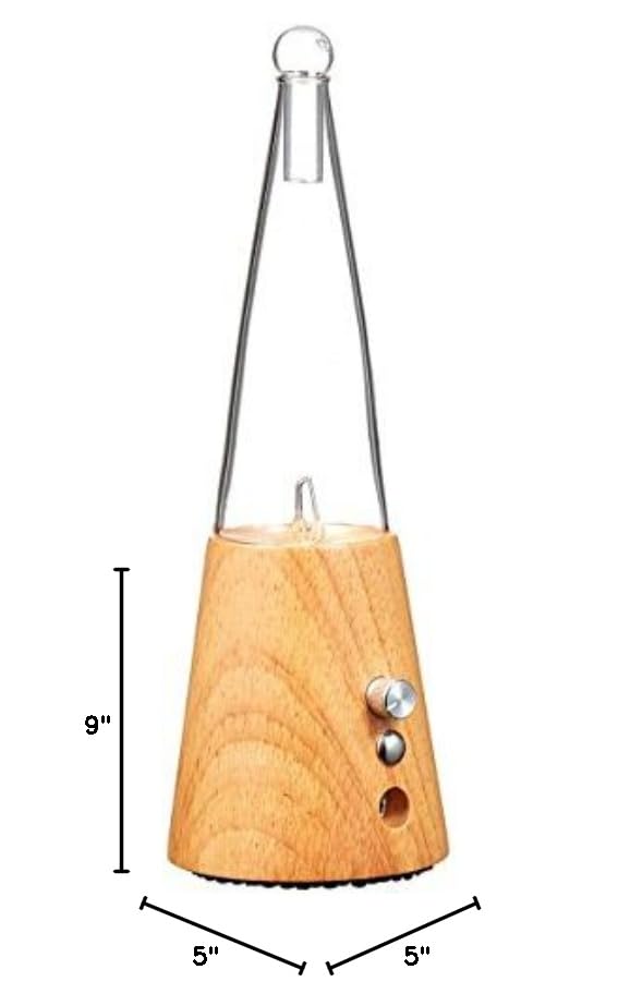 Organic Aromas nebulizing diffuser delivers potent aroma without water dilution.