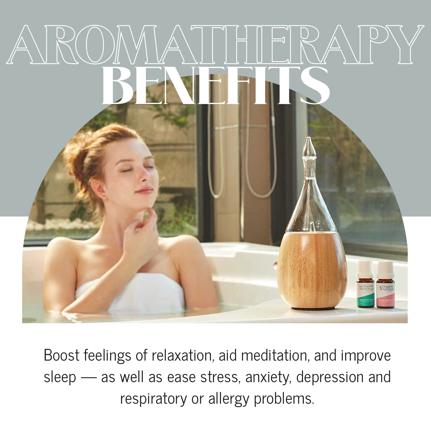 Organic Aromas Raindrop 2.0 BPA-free materials ensure a clean scent experience.