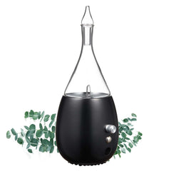 Organic Aromas Raindrop 2.0 diffuser, front view, delivers pure aroma in a stylish setup.