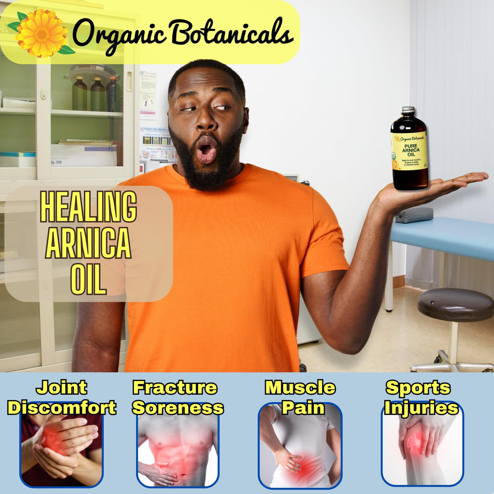 Organic Botanicals Arnica Oil post-workout muscle relaxation