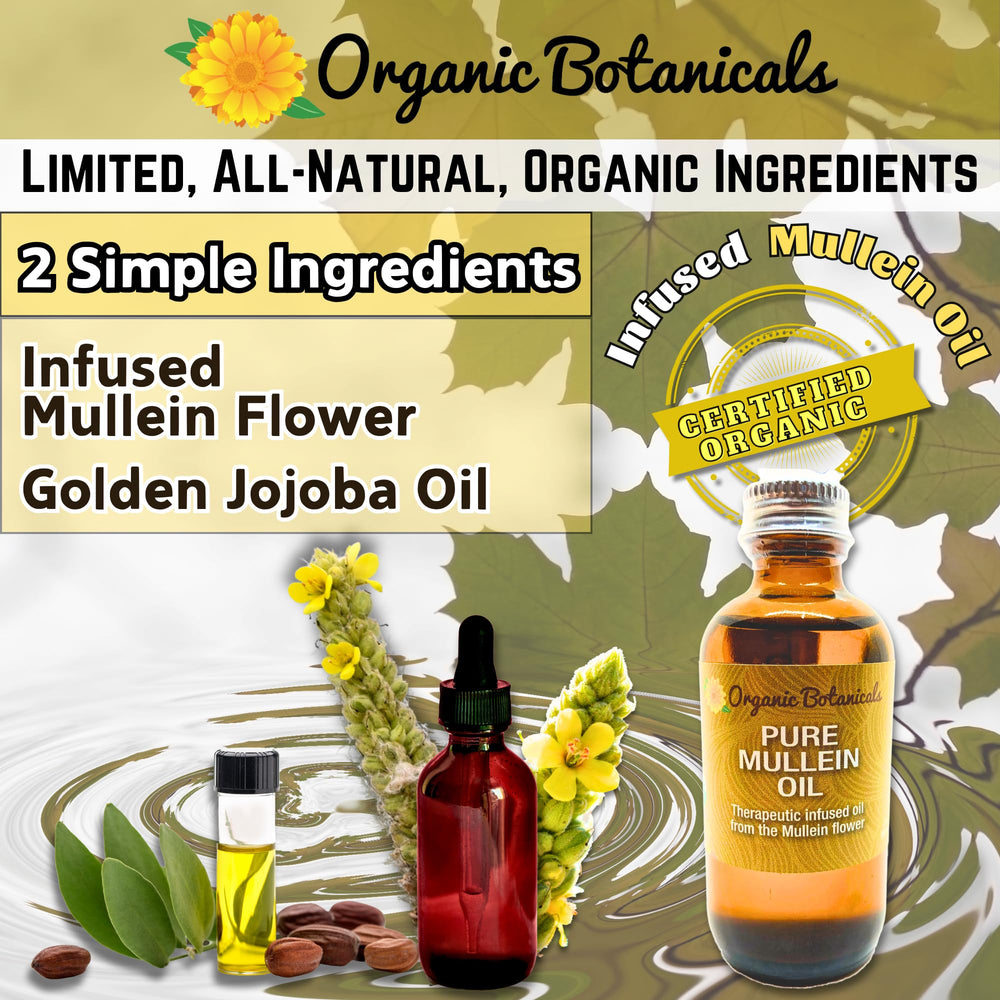 Kids ear drops by Organic Botanicals for gentle ear care