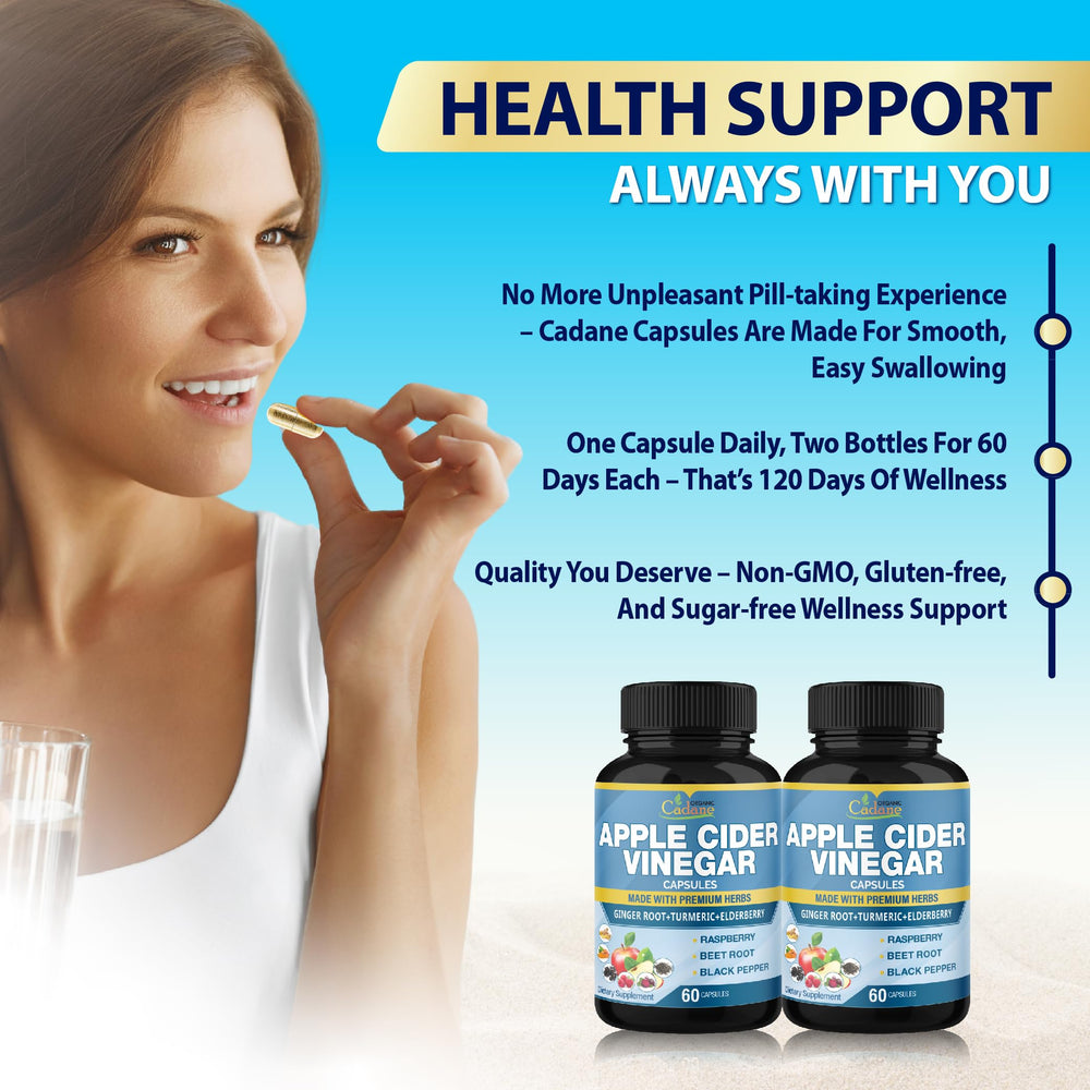 Organic Cadane Daily Serving Capsule easy daily routine