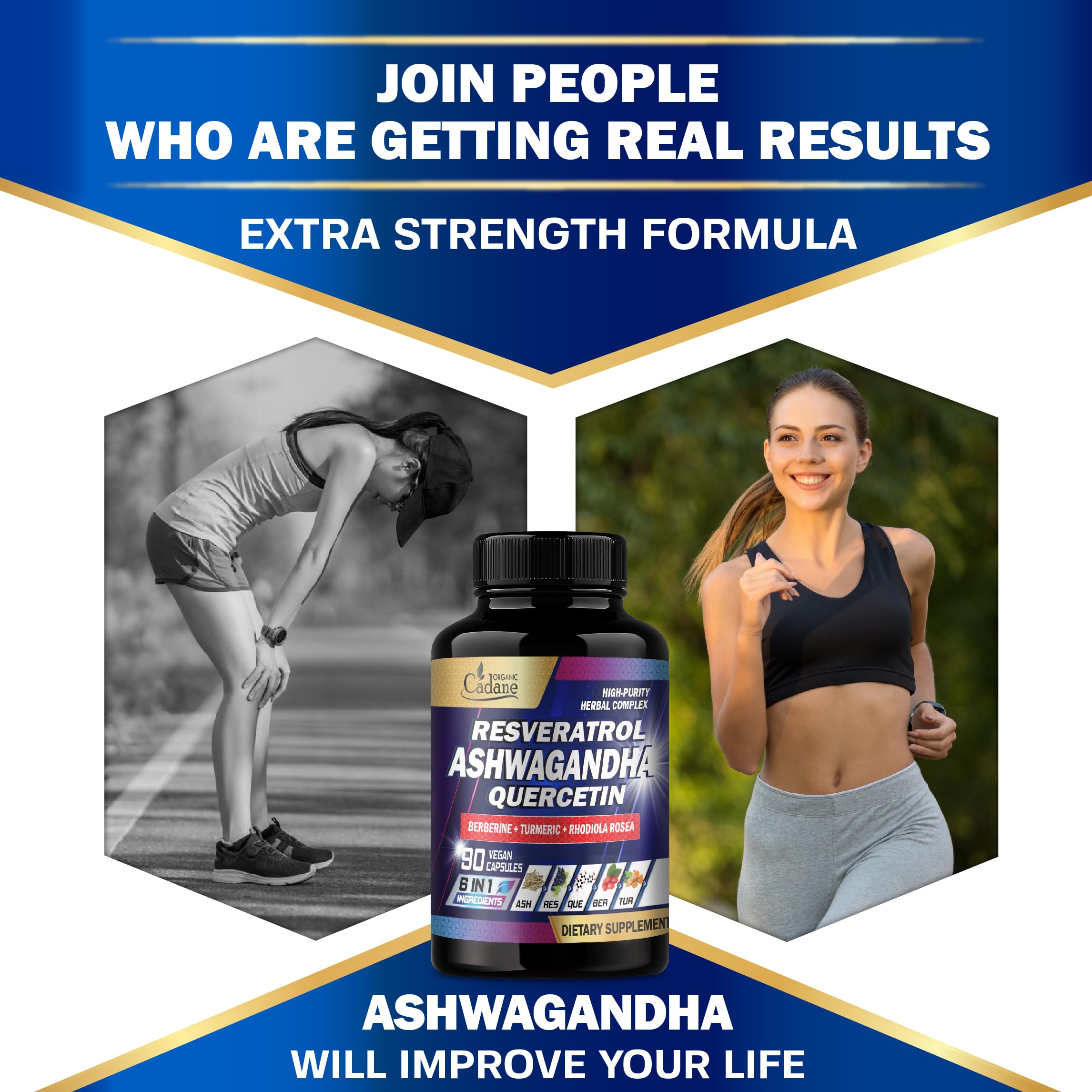 Organic Cadane turmeric capsule with bright powder for daily wellness