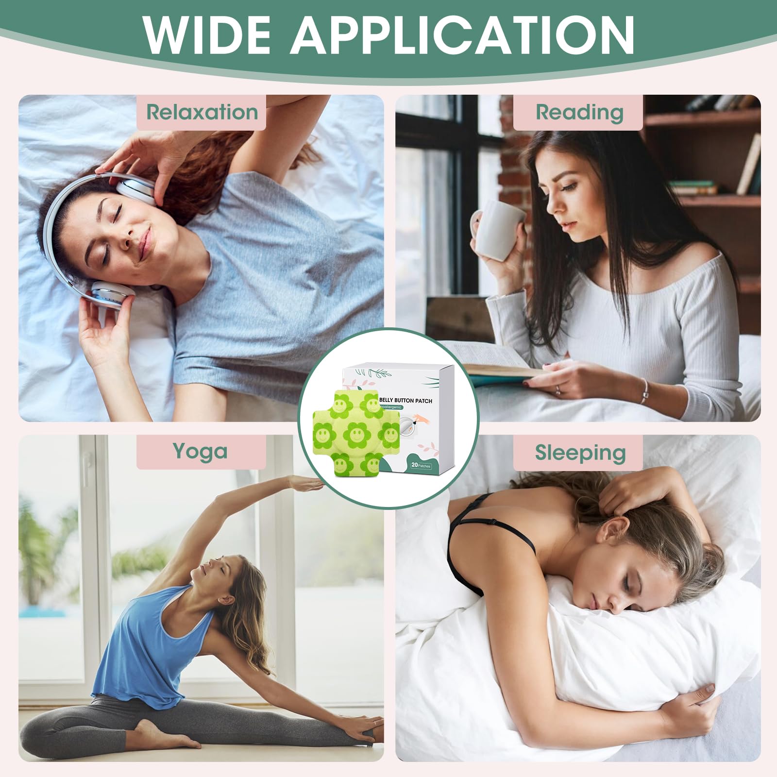 Organic Castor Oil Pack Wrap fabric is durable to maintain shape through reuse.